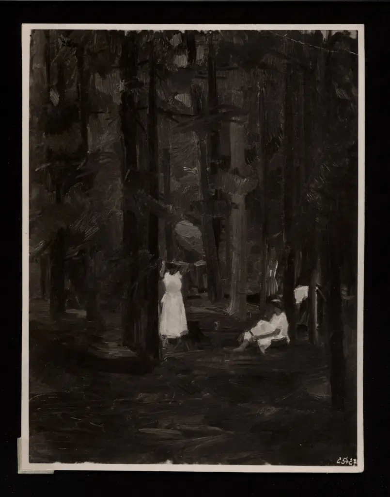 Eisenmenger, Rudolf H. , Figure femminili nel bosco