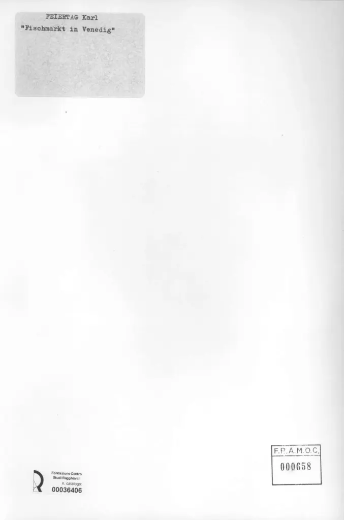 Anonimo , Feiertag, Karl - - , retro