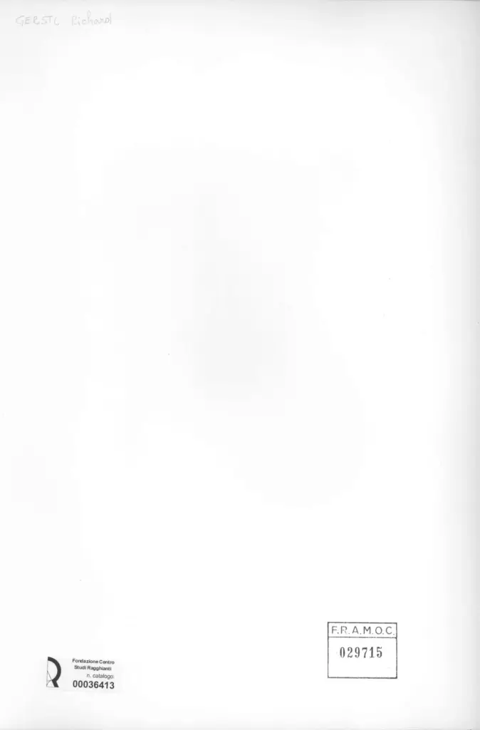 Anonimo , Gerstl, Richard - - , retro