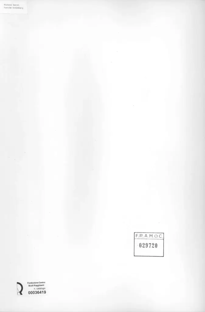Anonimo, Anonimo , Gerstl, Richard - - , retro