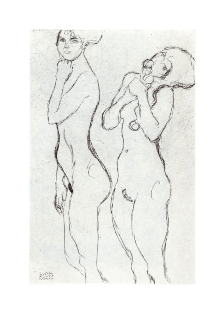 Anonimo , Klimt, Gustav - - , fronte