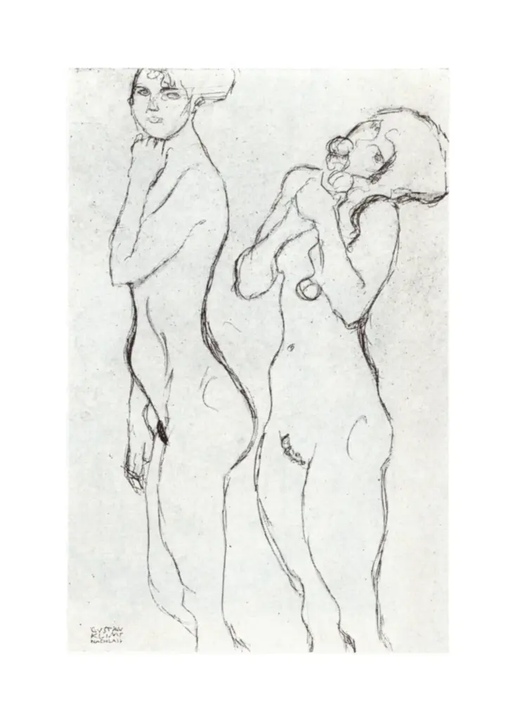 Anonimo, Anonimo , Klimt, Gustav - - , fronte