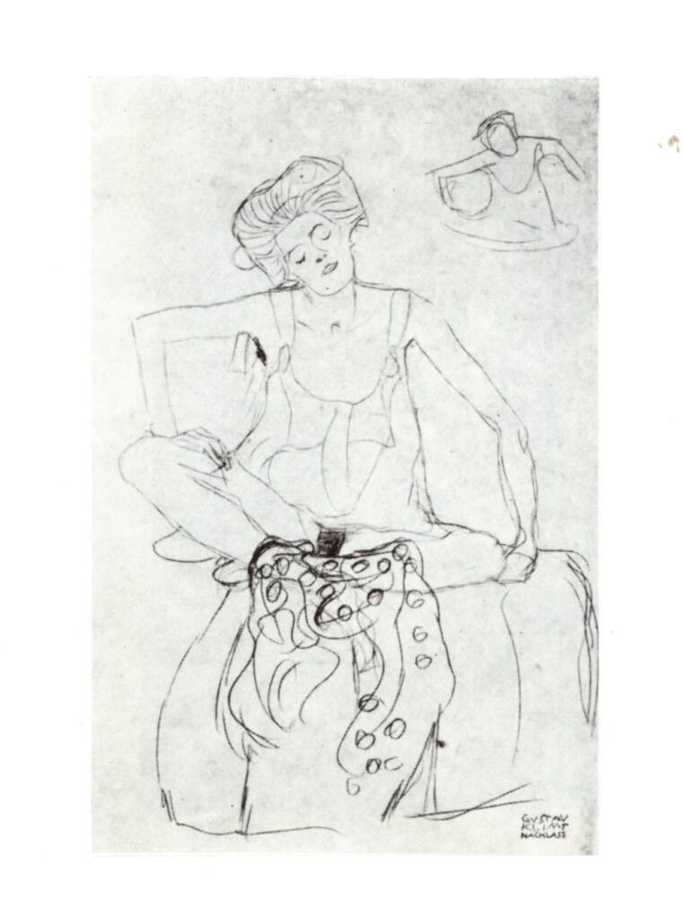 Anonimo , Klimt, Gustav - sec. XX - , fronte