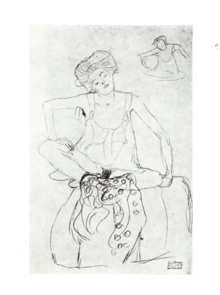 Anonimo , Klimt, Gustav - sec. XX - , fronte