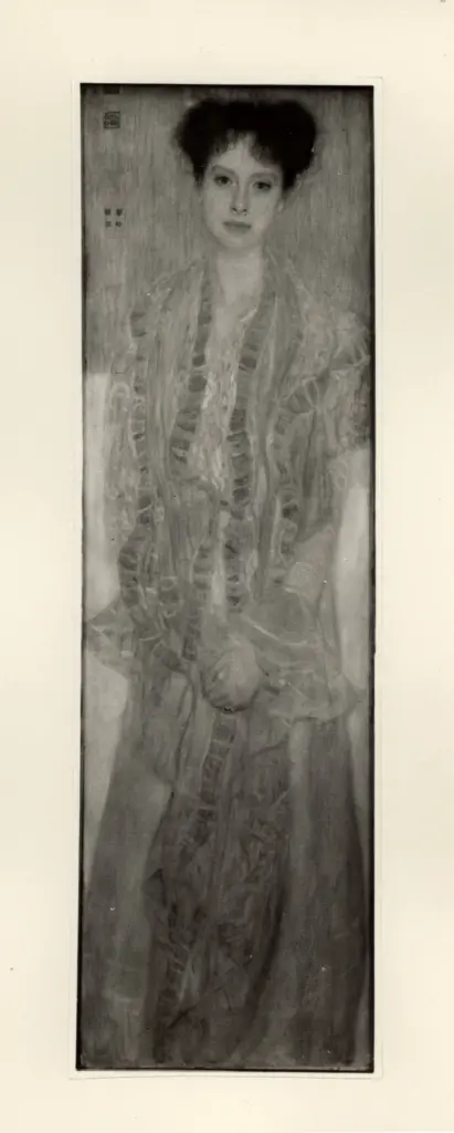 Anonimo , Klimt, Gustav - sec. XX - Ritratto della signora von Fels&ouml;vanyi , fronte