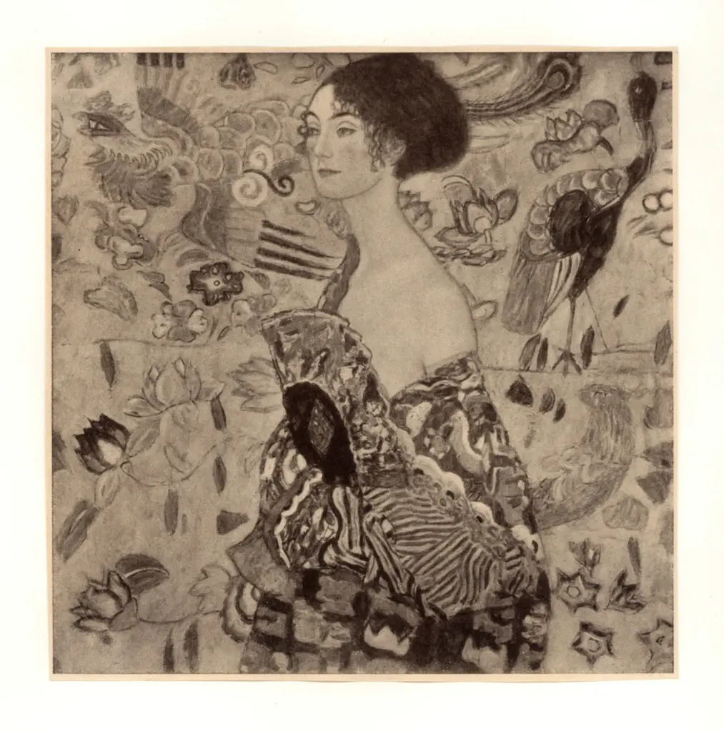 Anonimo , Klimt, Gustav - sec. XX - T&auml;nzerin , fronte