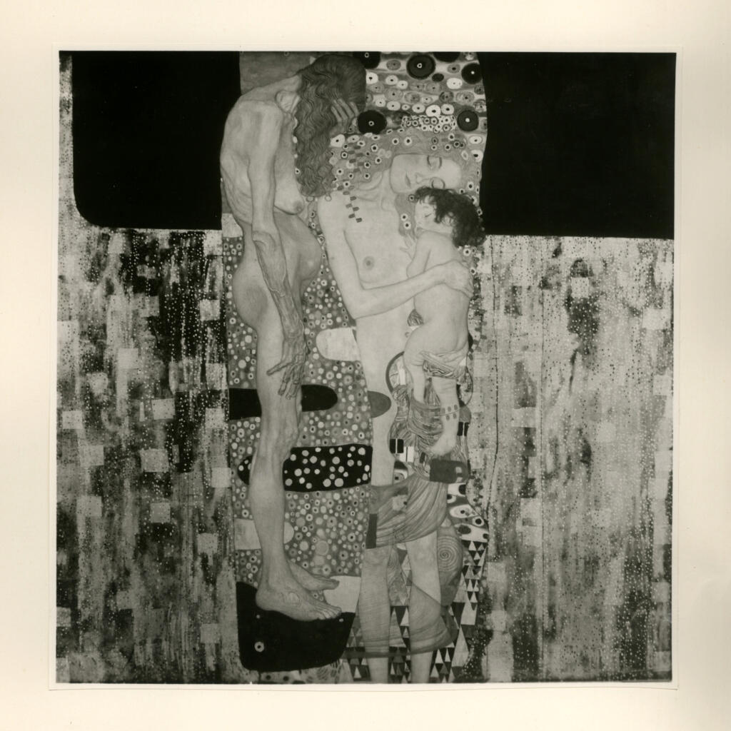 Giacomelli , Klimt, Gustav - sec. XX - Le tre età , fronte