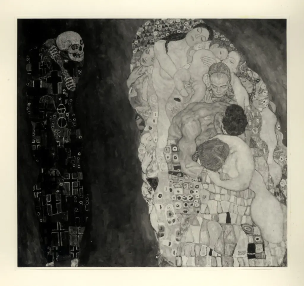 Klimt, Gustav , Morte e vita