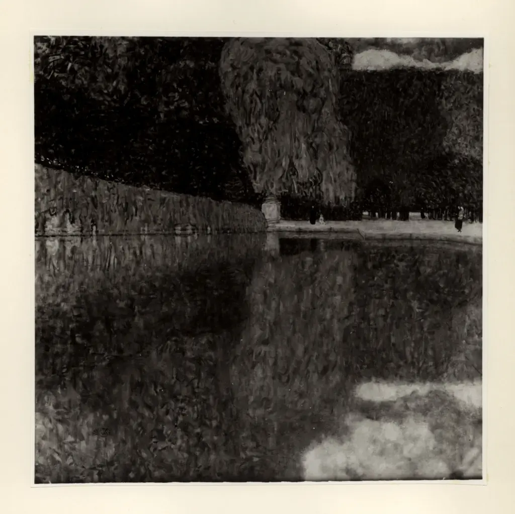 Giacomelli , Klimt, Gustav - sec. XX - Il grande vivaio di pesci , fronte