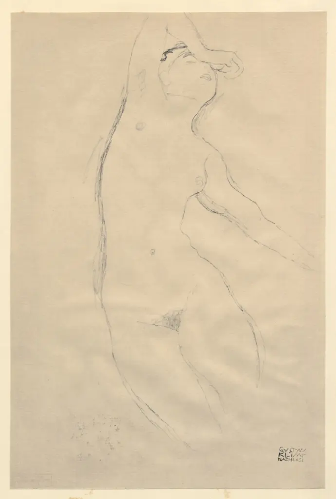 Klimt, Gustav , Nudo