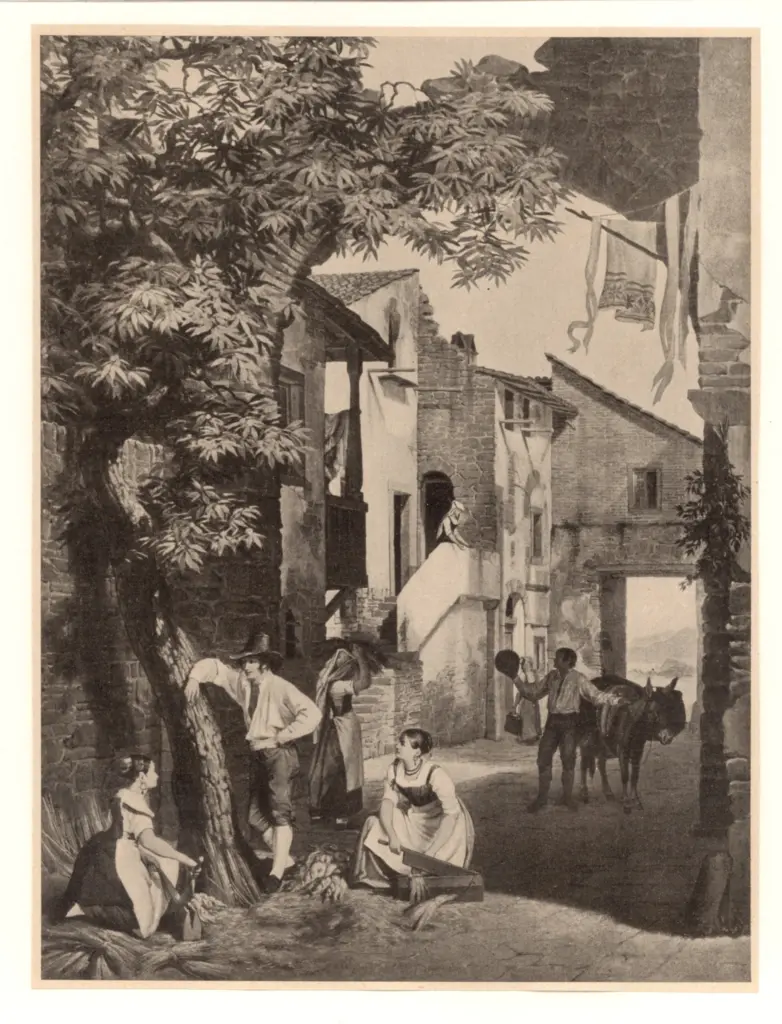 Anonimo , Koch, Joseph Anton - - , fronte