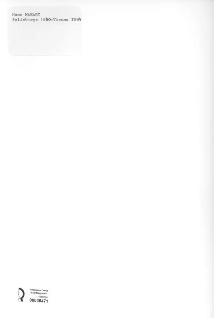 Anonimo , Makart, Hans - - , retro