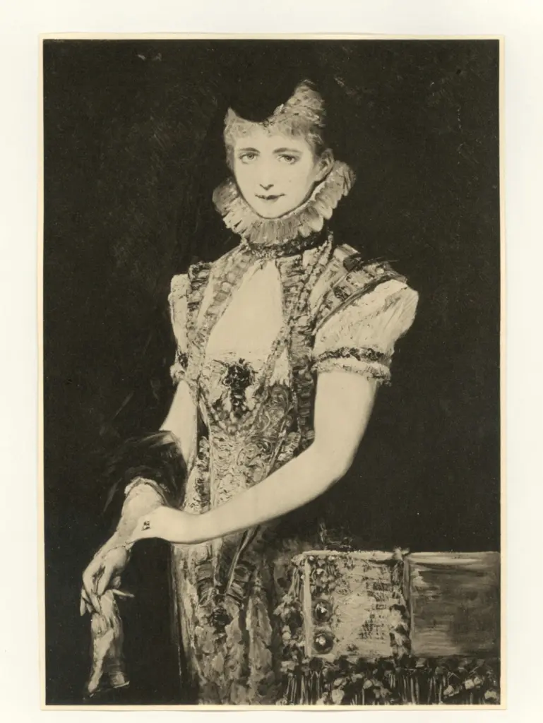 Makart, Hans , Reinassance dame