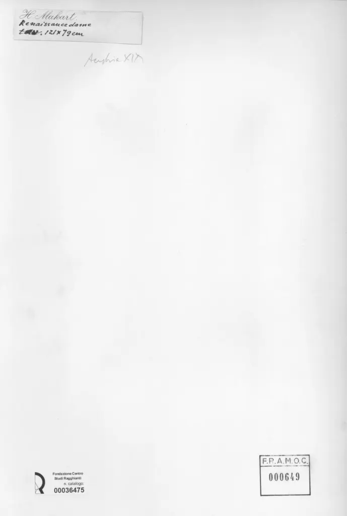 Anonimo , Makart, Hans - - , retro