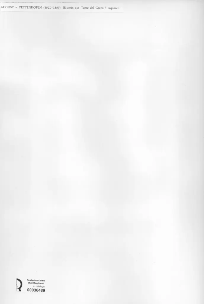 Anonimo , Pettenkofen, August - - , retro