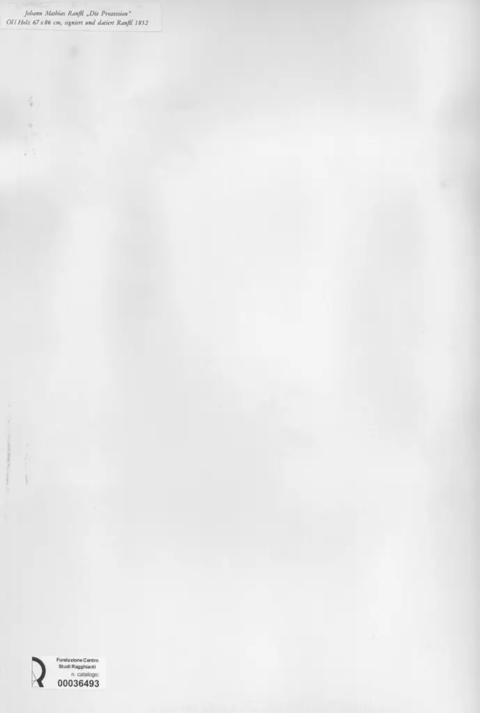 Anonimo , Ranftl, Johann Mathias - sec. XIX - , retro