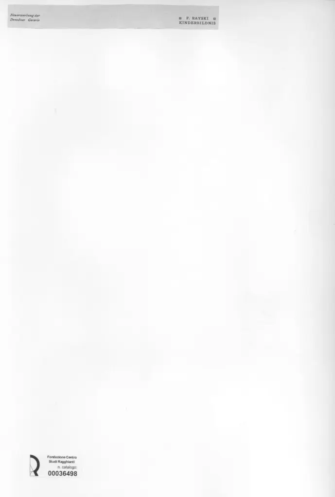 Anonimo , von Raysky, Ferdinand , retro