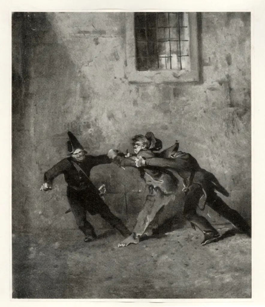 Anonimo , von Raysky, Ferdinand - sec. XIX - Der Strolch , fronte