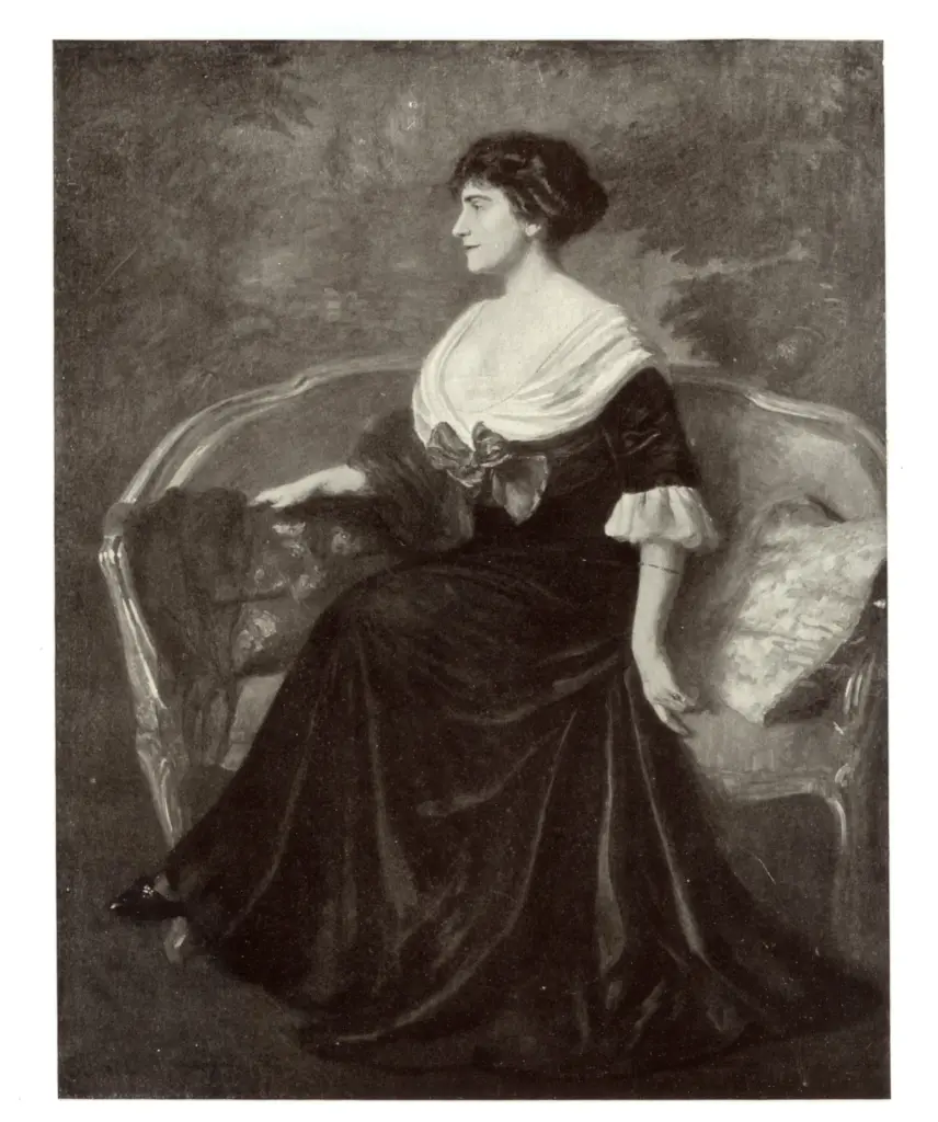 Anonimo , Scharf, Victor - sec. XX - Ritratto di signora , fronte