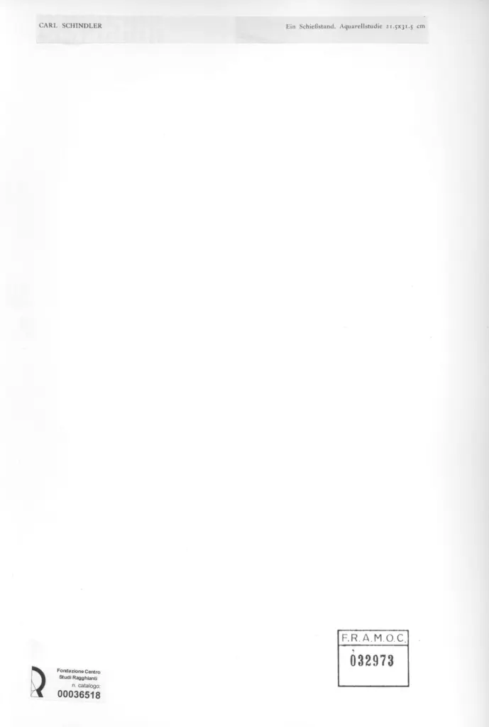 Anonimo, Anonimo , Schindler, Carl - - , retro