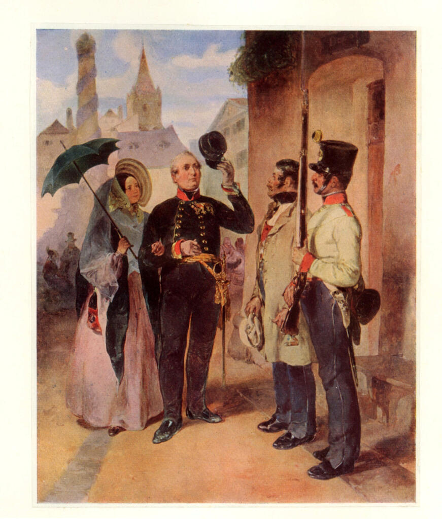 Anonimo , Schindler, Carl - sec. XIX - Der Wachtposten , fronte