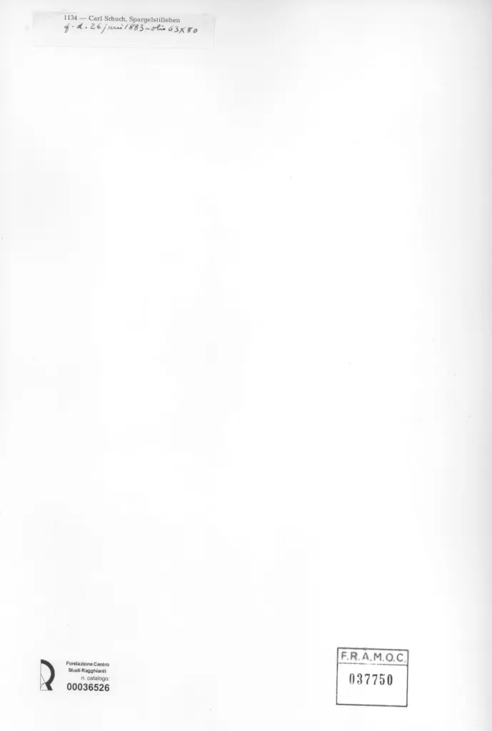 Anonimo , Schuch, Karl - sec. XIX - , retro