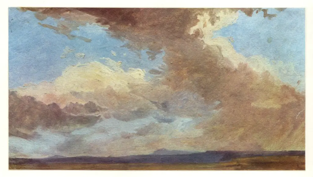 Anonimo , Stiffer, Adalbert - sec. XIX - Studio di nuvole , fronte