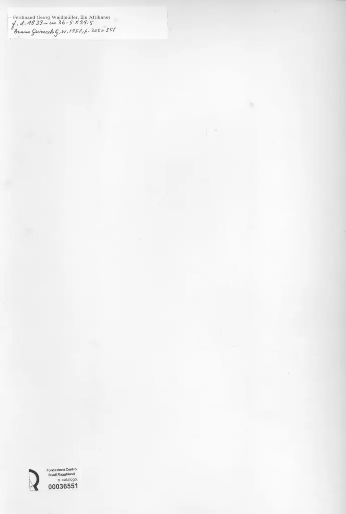 Anonimo, Anonimo , Waldm&uuml;ller, Ferdinand Georg - sec. XIX - , retro