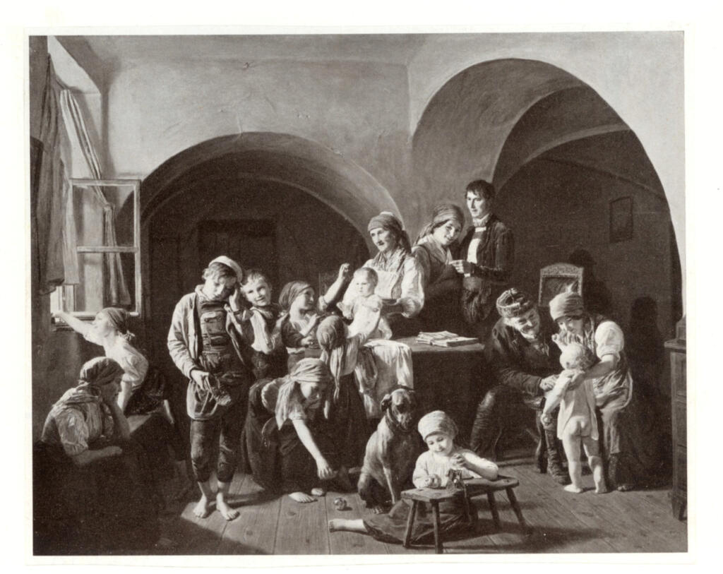 Anonimo, Anonimo , Waldmüller, Ferdinand Georg - sec. XIX - , fronte