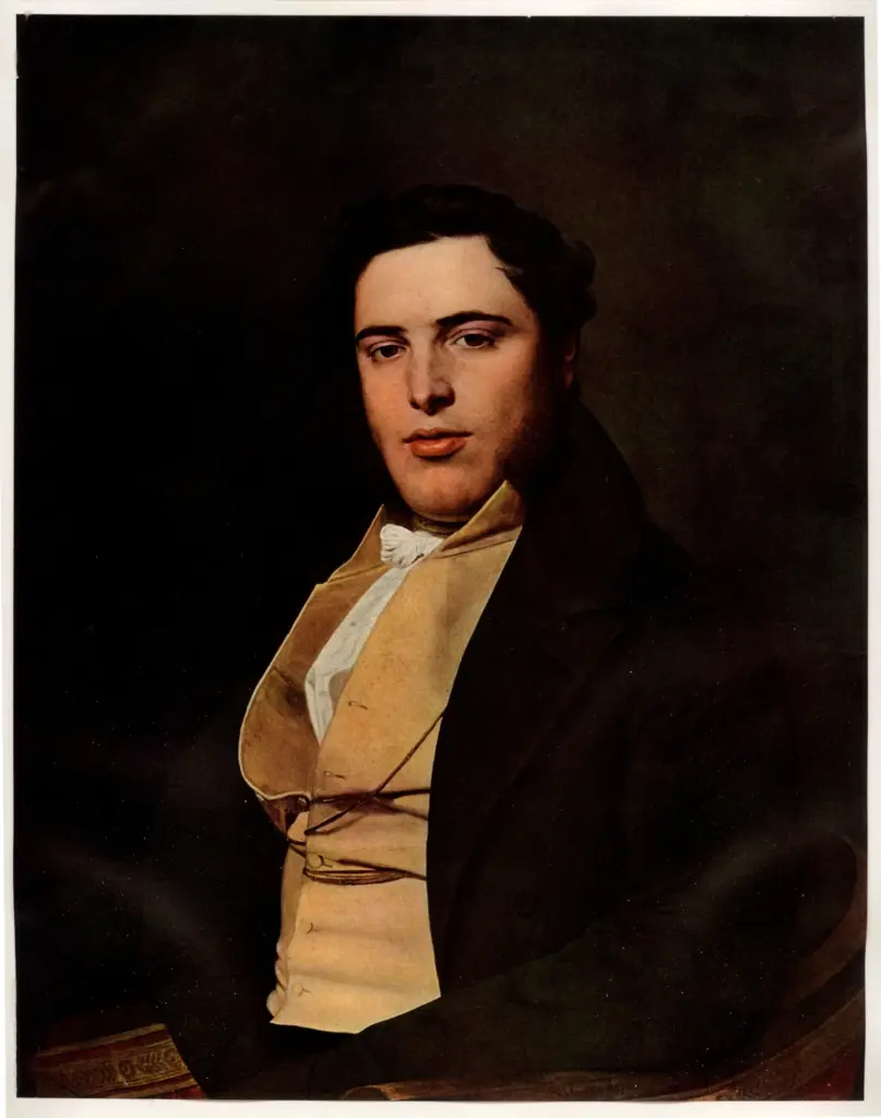 Anonimo , Waldm&uuml;ller, Ferdinand Georg - sec. XIX - Ritratto di giovane