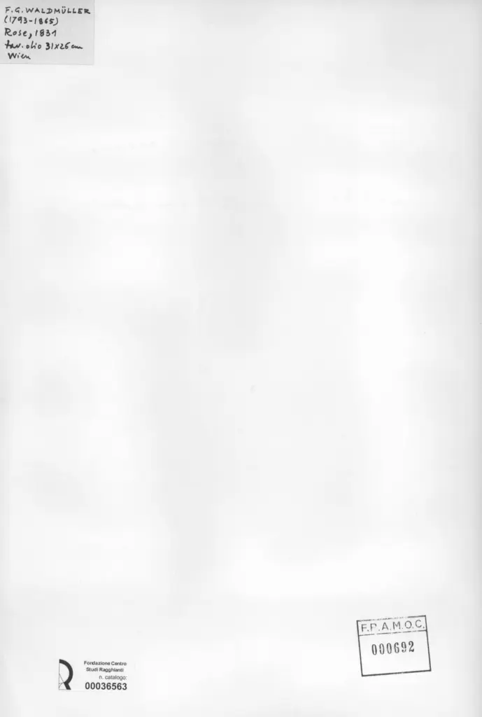 Anonimo , Waldm&uuml;ller, Ferdinand Georg - sec. XIX - , retro