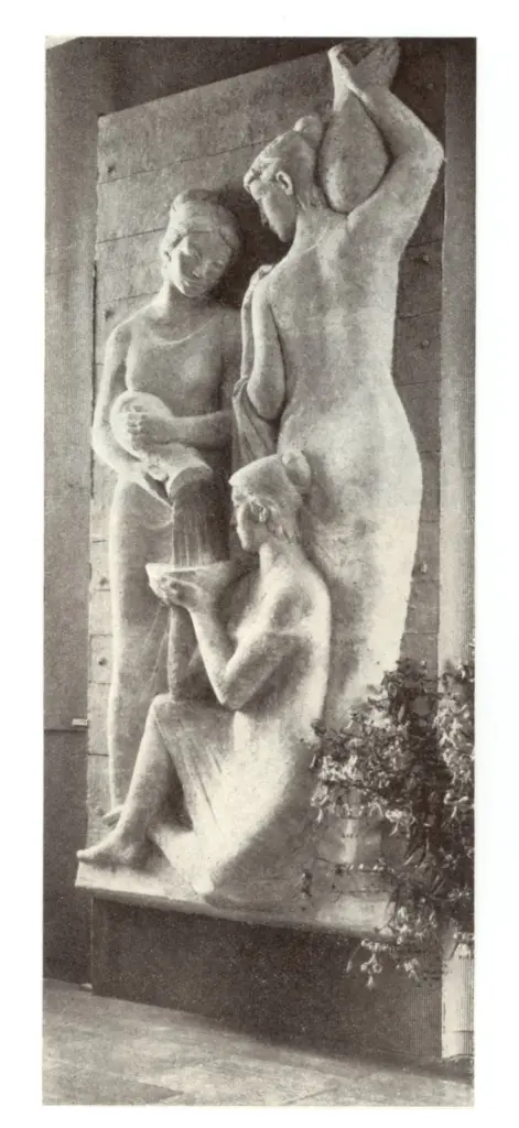 Anonimo , Gehrer, Emil - sec. XX - Scultura , fronte