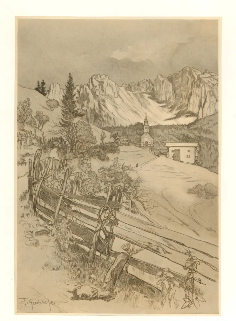 Grubhofer, Tony , Villagio di montagna, Tirolo -