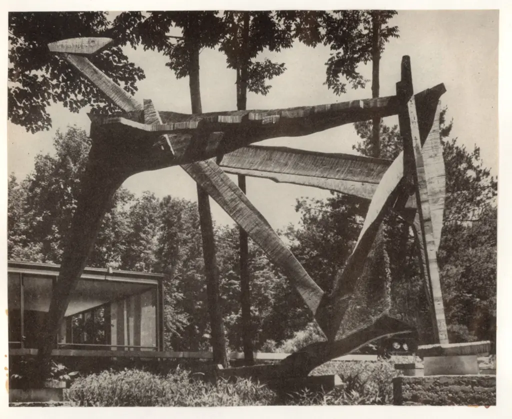 Anonimo , Kiesler, Frederick - sec. XX - Galaxy , fronte