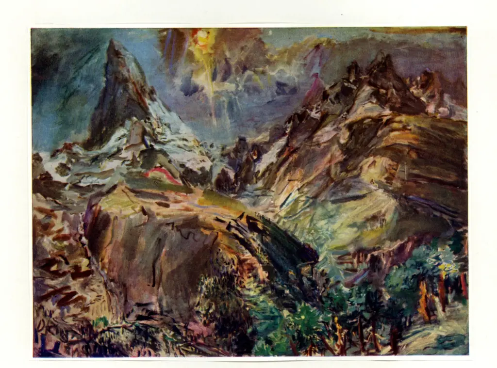 Anonimo , Kokoschka, Oskar - sec. XX , fronte