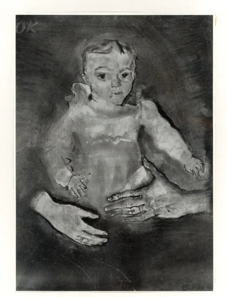 Anonimo , Kokoschka, Oskar - sec. XX - , fronte