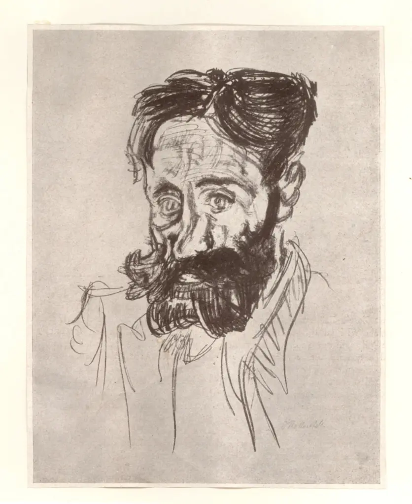 Kokoschka, Oskar , Bildnis Dr. J.N.