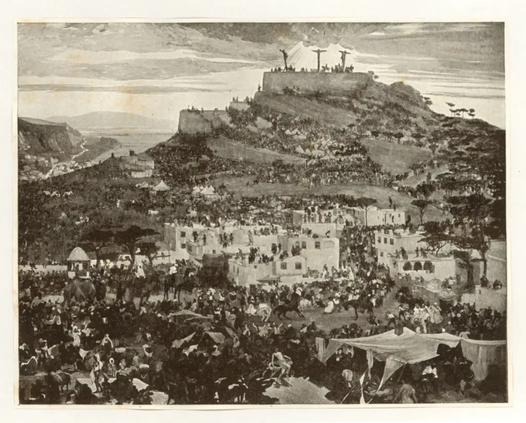 Anonimo , Laske, Oskar - sec. XX - Crucifixion , fronte