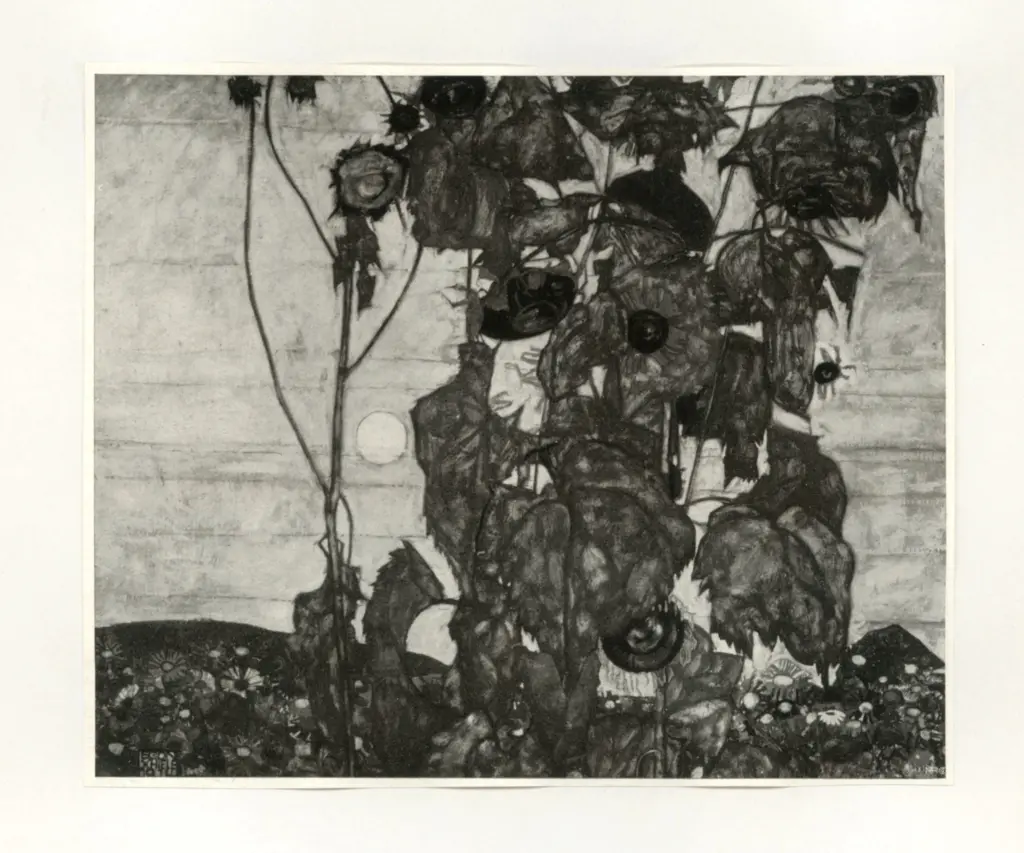 Anonimo , Schiele, Egon - sec. XX - Herbstonne , fronte