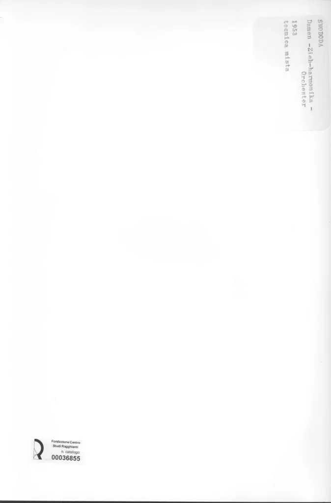 Anonimo , Swoboda, Rudolf sec. XX , retro