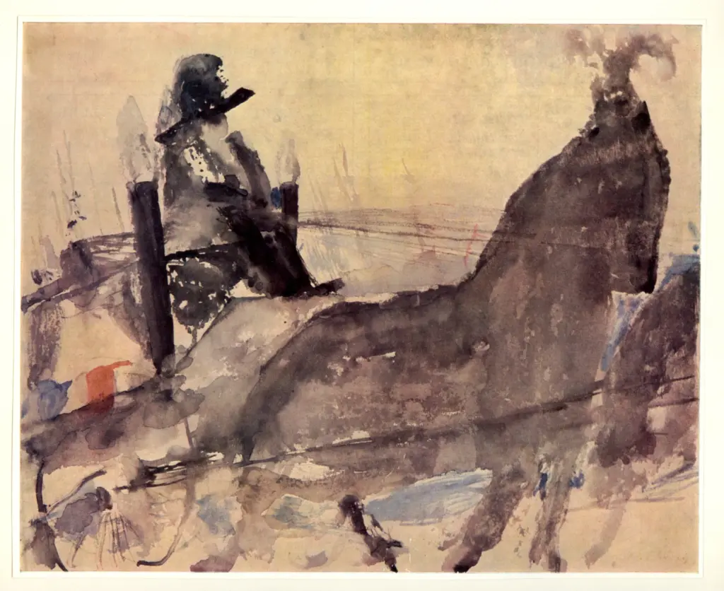 Anonimo , Thony, Wilhelm - sec. XX - Begräbnis von Maginot , fronte