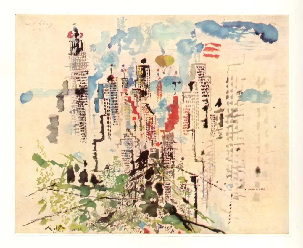 Anonimo , Th&ouml;ny, Wilhelm , fronte