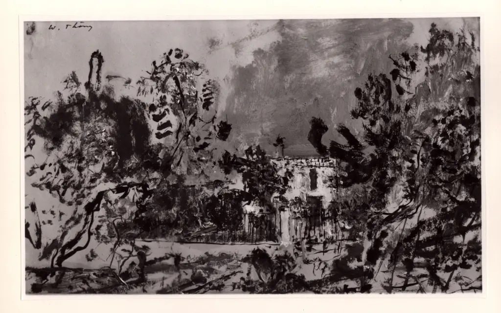 Th&ouml;ny, Wilhelm , Giardino a Sanary-sur-Mer