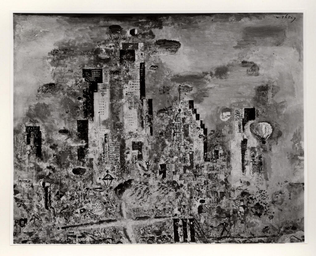 A.F.I. Agenzia Fotografica Industriale , Thöny, Wilhelm - sec. XX - Arrivo a New York , fronte