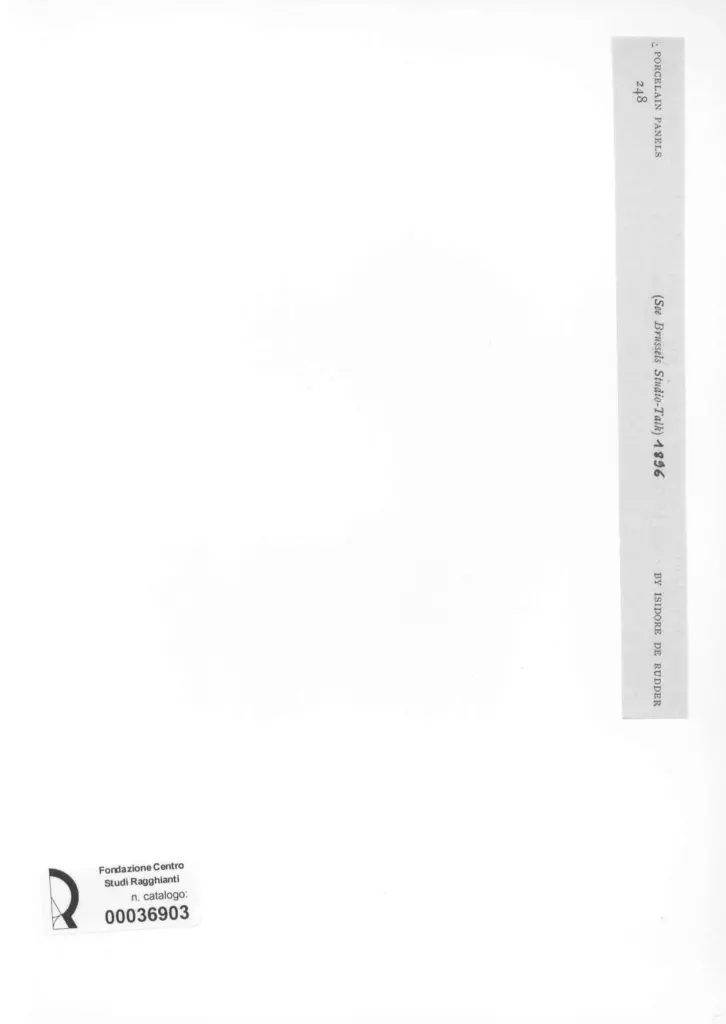 Anonimo , De Rudder, Isidore , retro