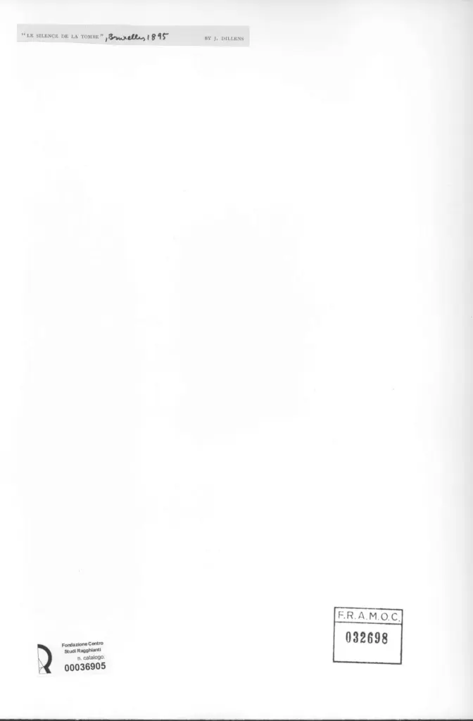 Anonimo , Dillens, J. - sec. XIX , retro