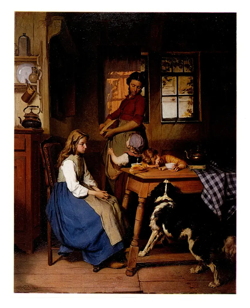 Anonimo , Gerard, Th&eacute;odore - sec. XIX - Cucina , fronte