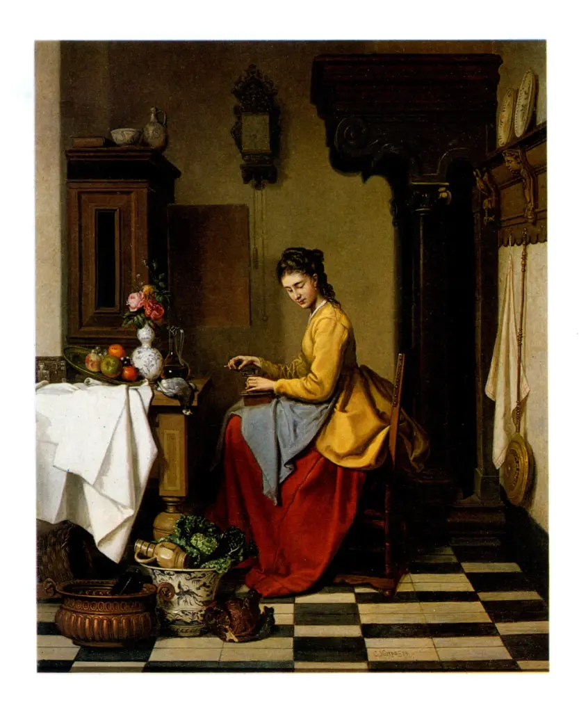 Grips, Charles Henry Joseph , Grinding coffee