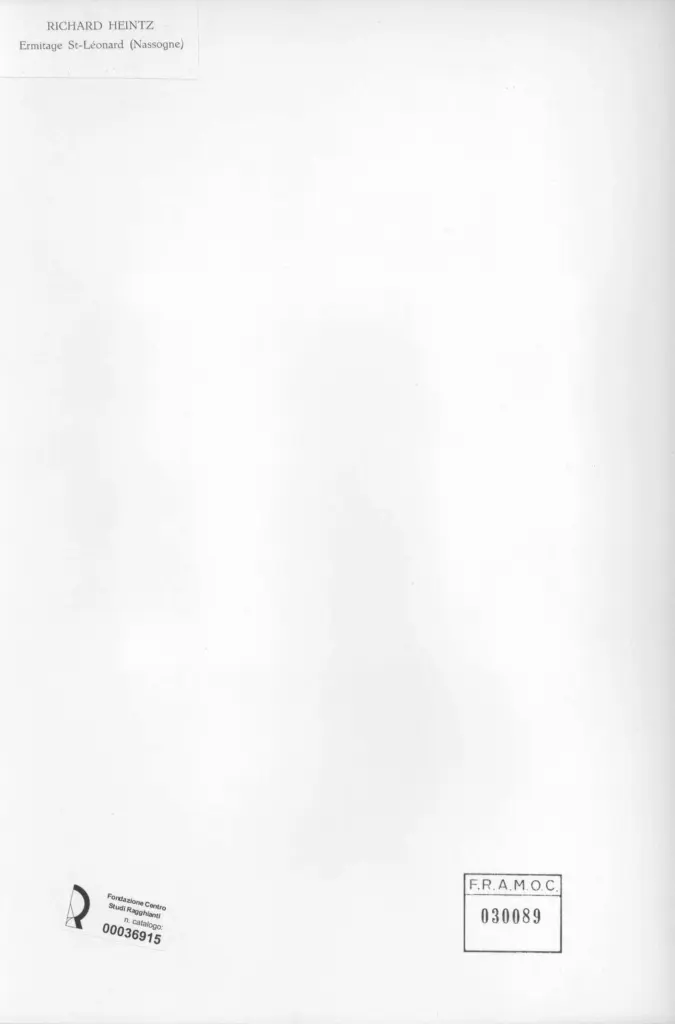 Anonimo, Anonimo , retro