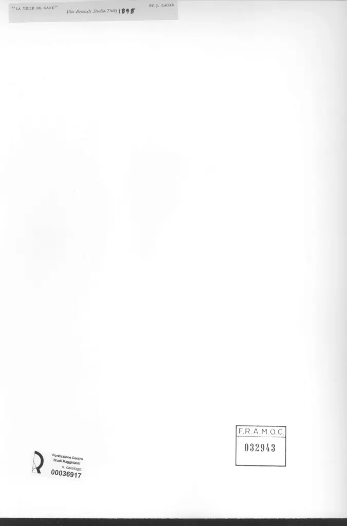 Anonimo , Lagae, Jules - sec. XIX , retro